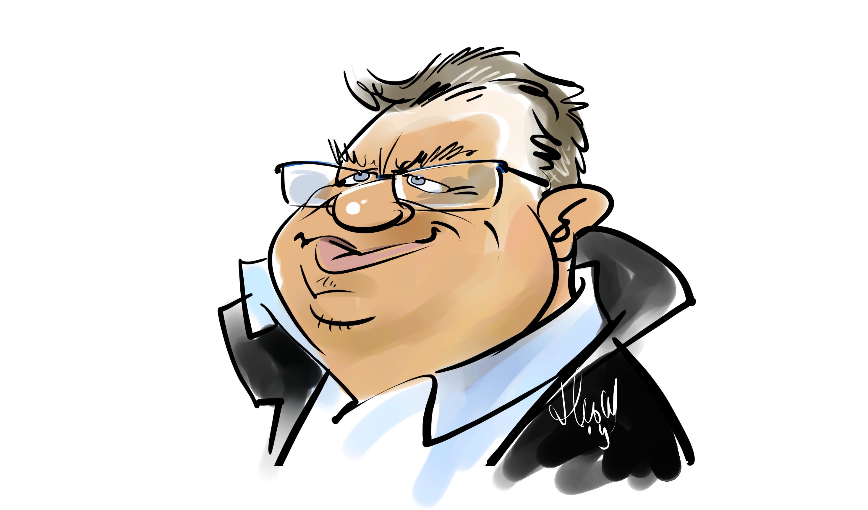 Caricatures Birthday Jochem 35 ans