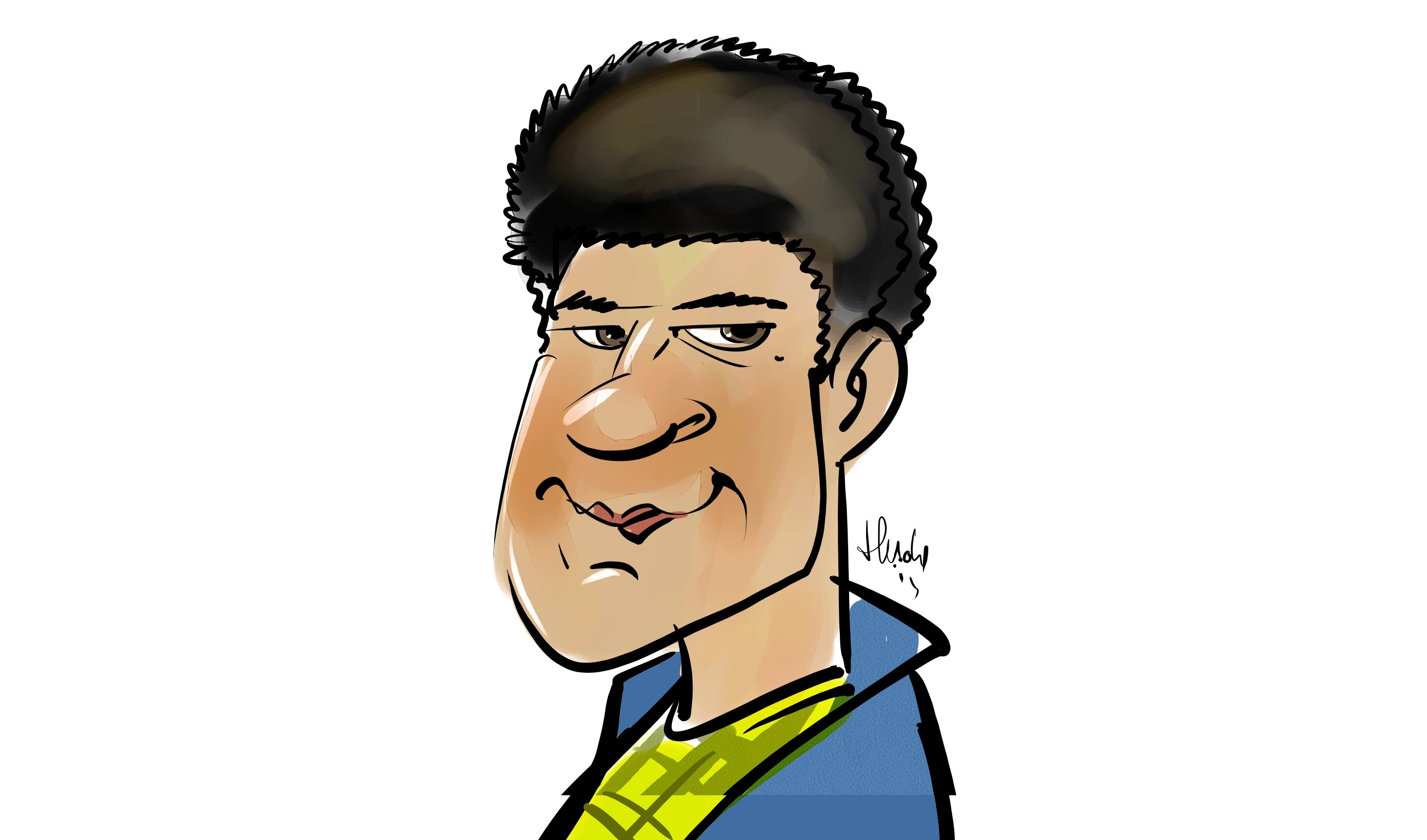 Caricatures Birthday Jochem 35 ans