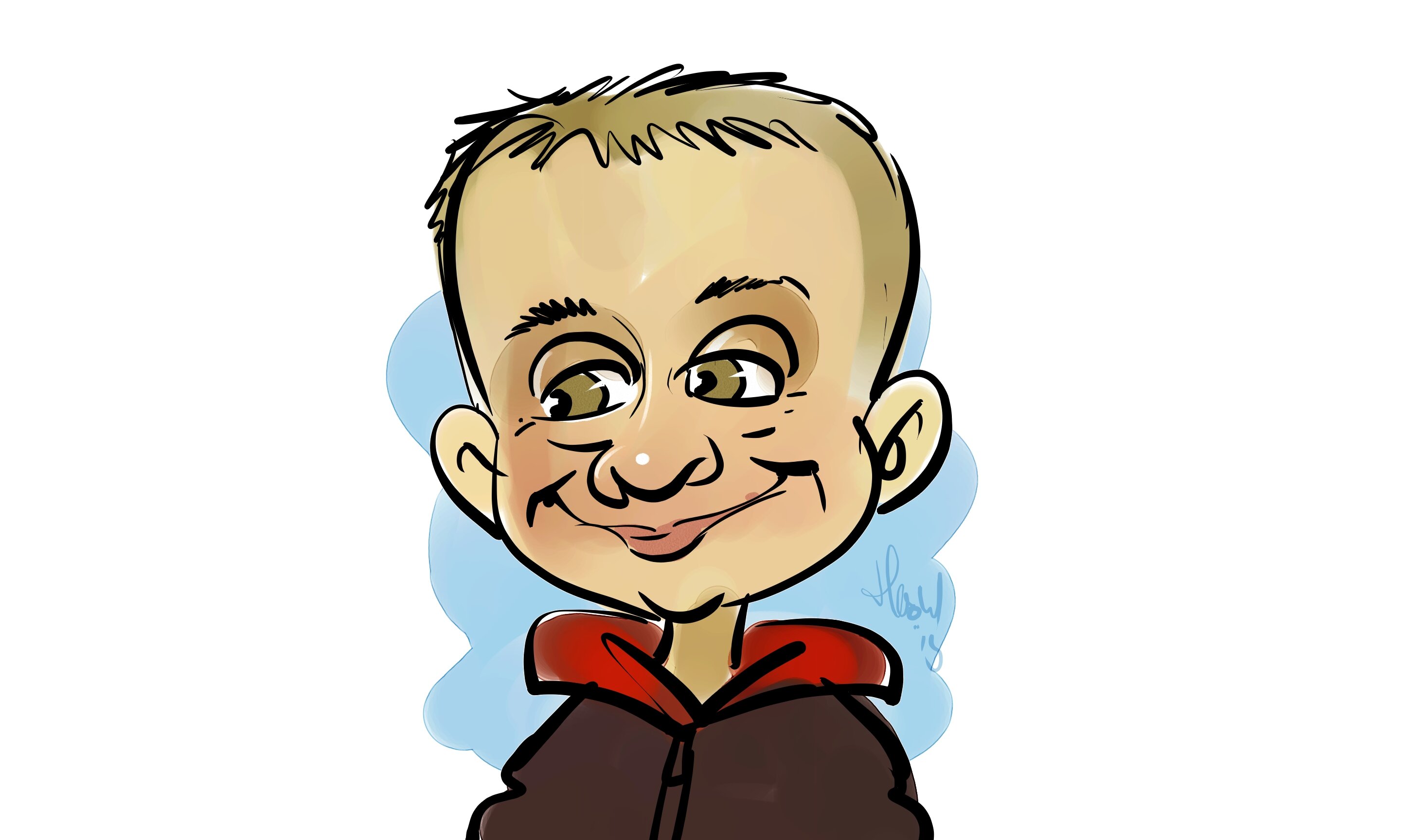 Caricatures Birthday Jochem 35 ans
