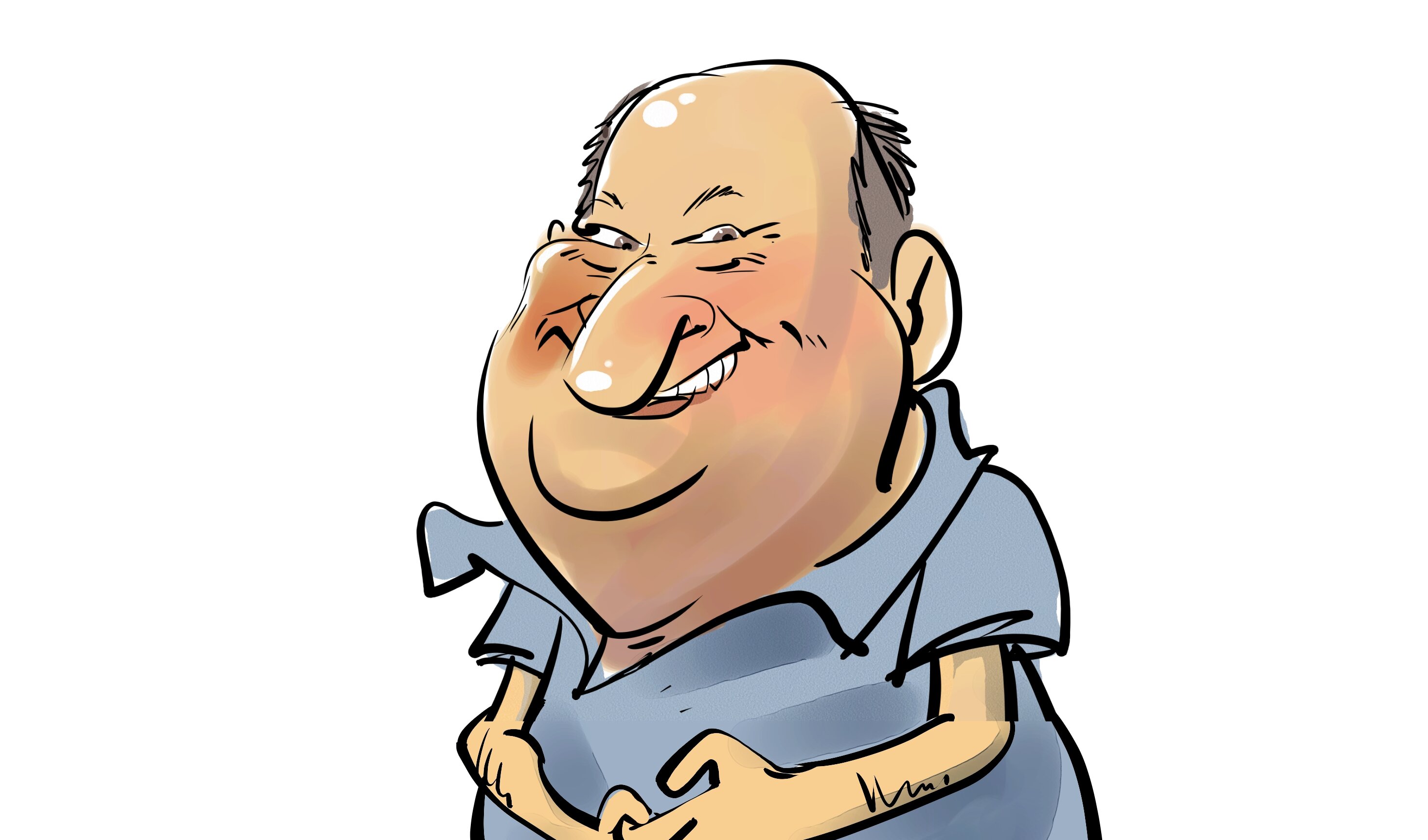 Caricatures Birthday Jochem 35 ans