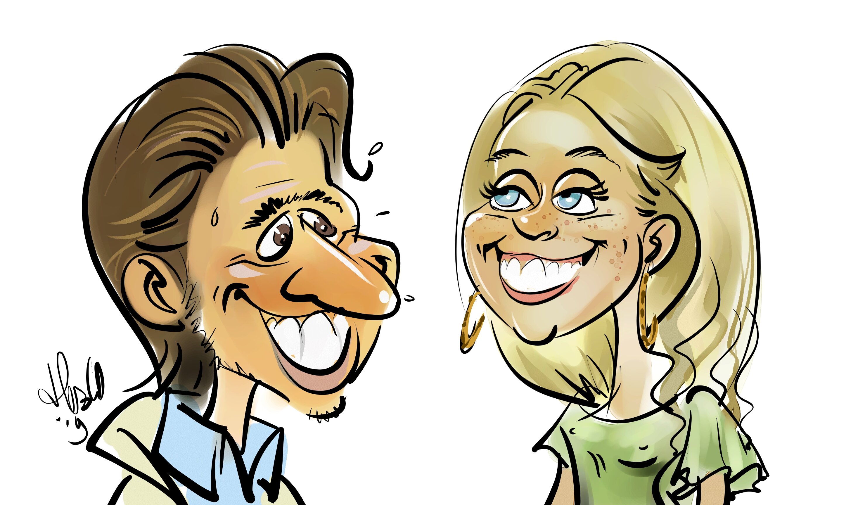 Caricatures Birthday Jochem 35 ans