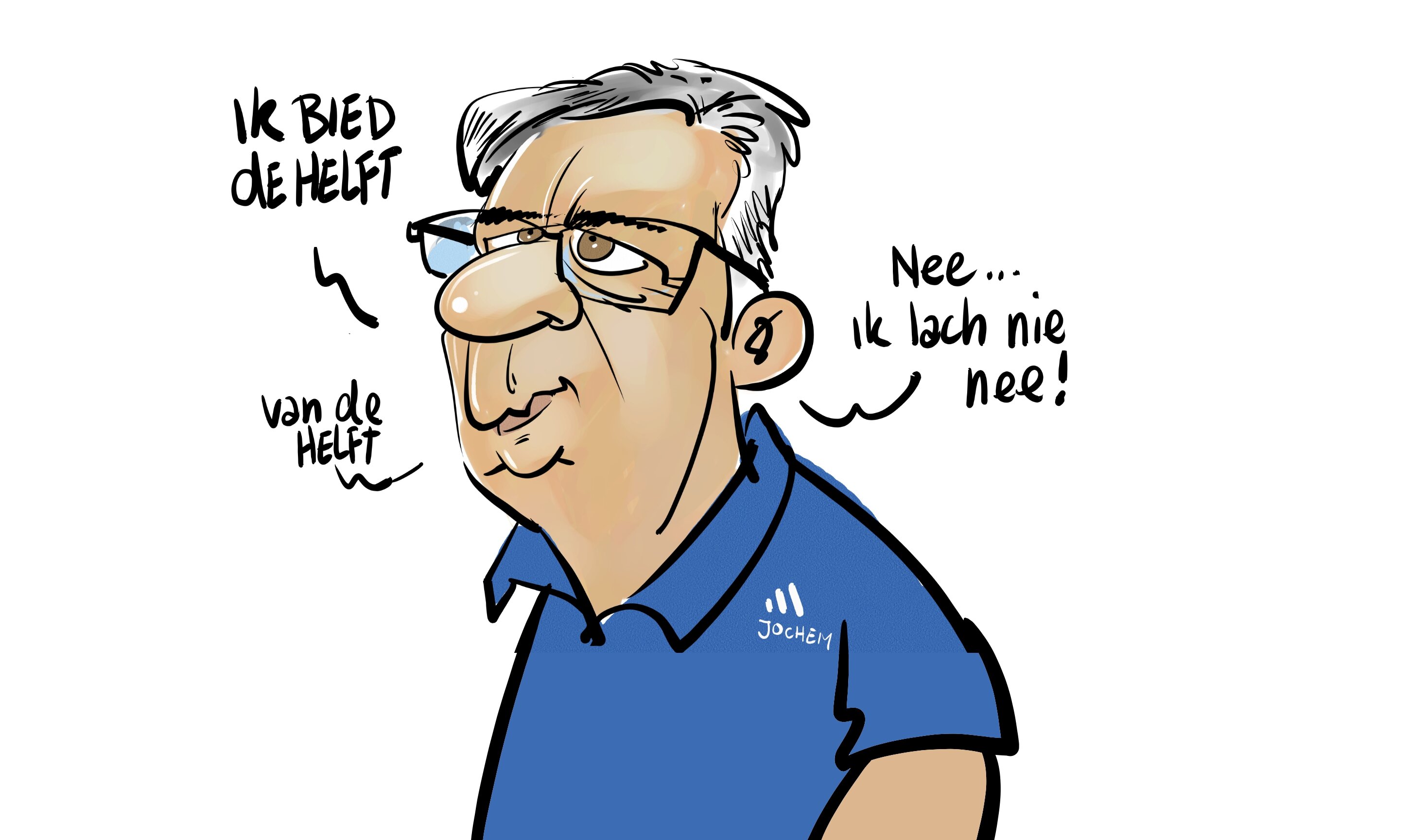 Caricatures Birthday Jochem 35 ans