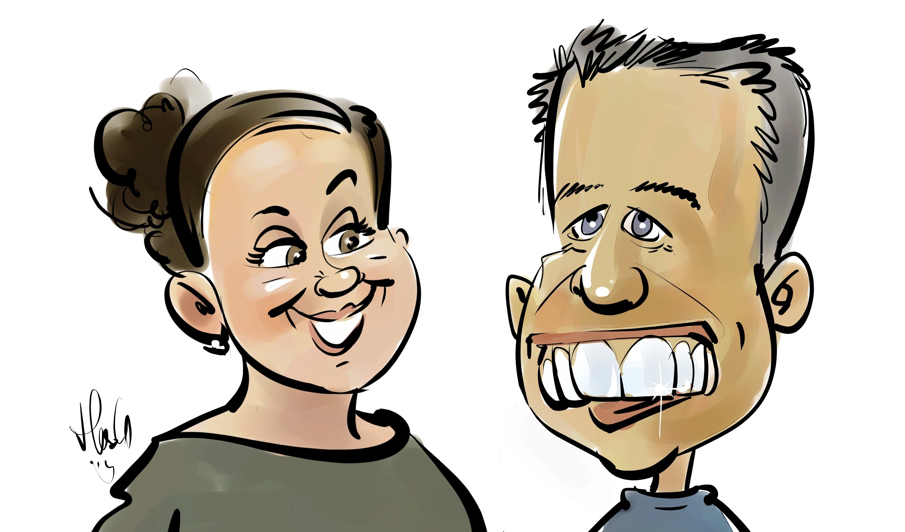Caricatures Birthday Jochem 35 ans