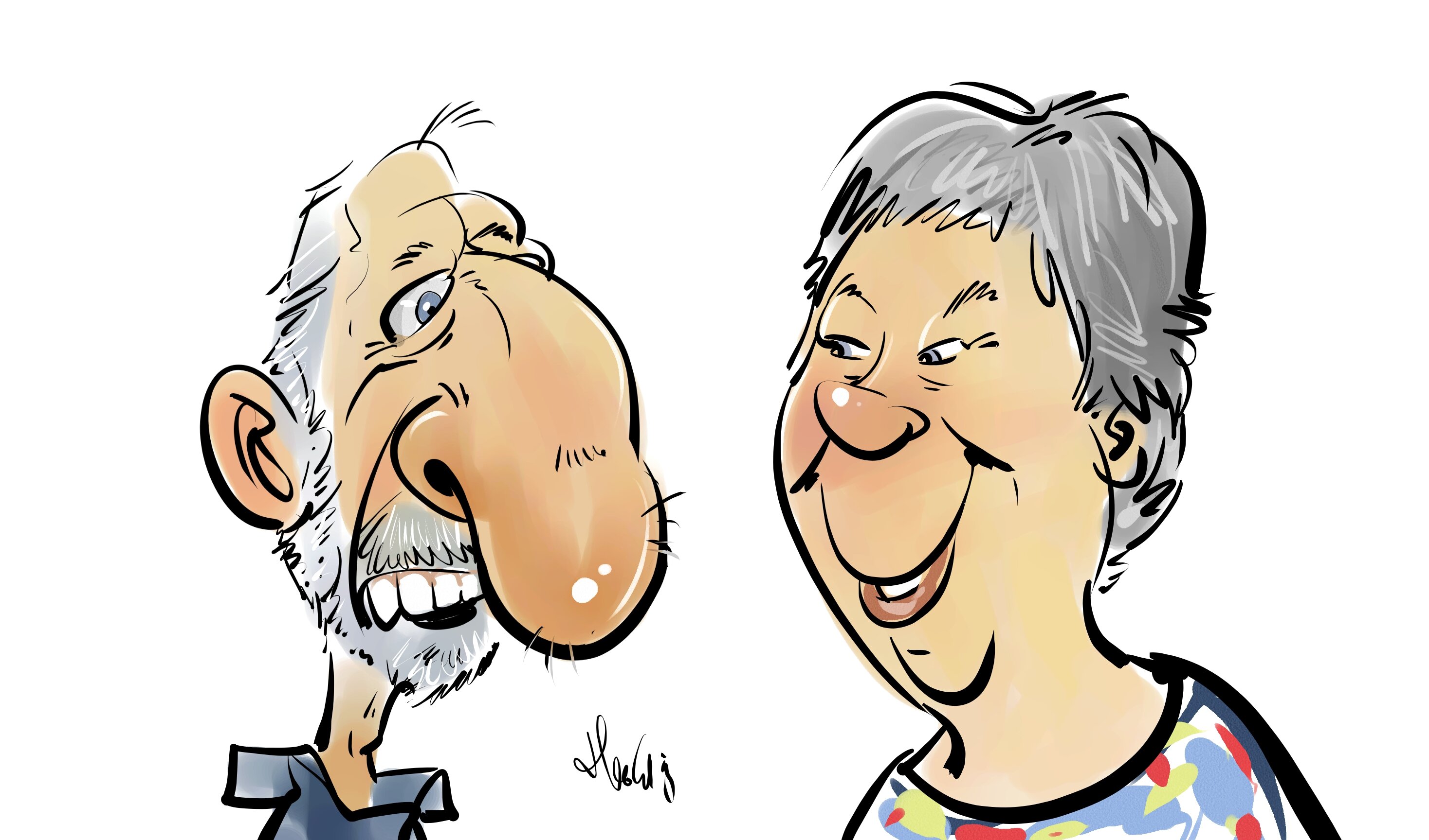 Caricatures Birthday Jochem 35 ans