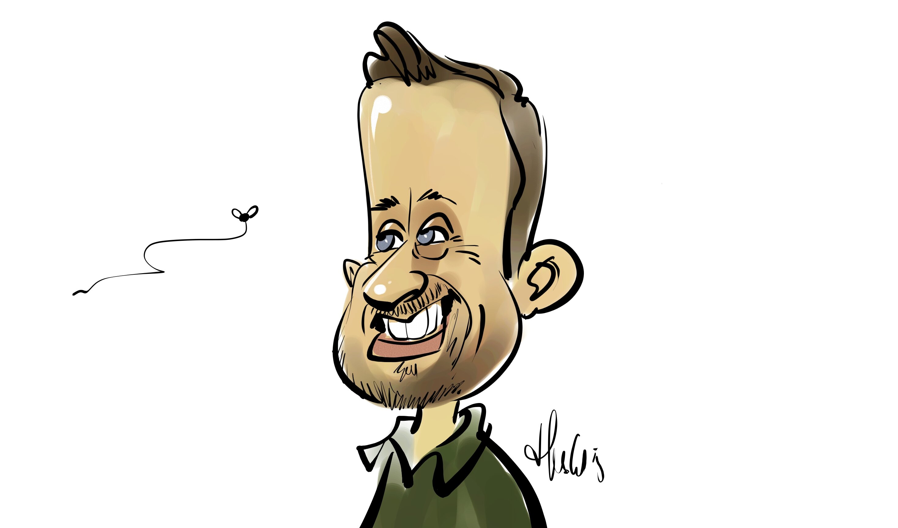 Caricatures Birthday Jochem 35 ans
