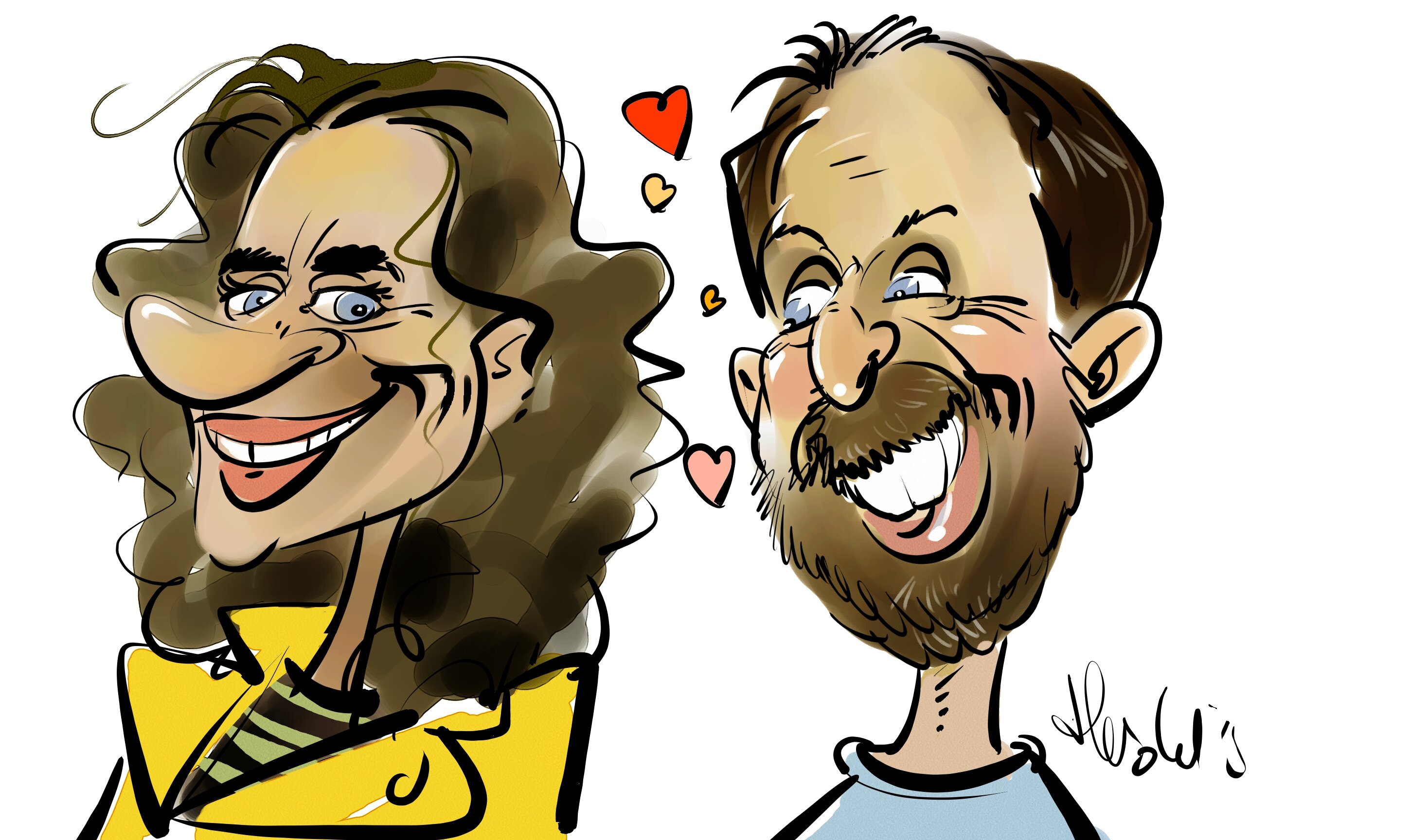 Caricatures Birthday Jochem 35 ans