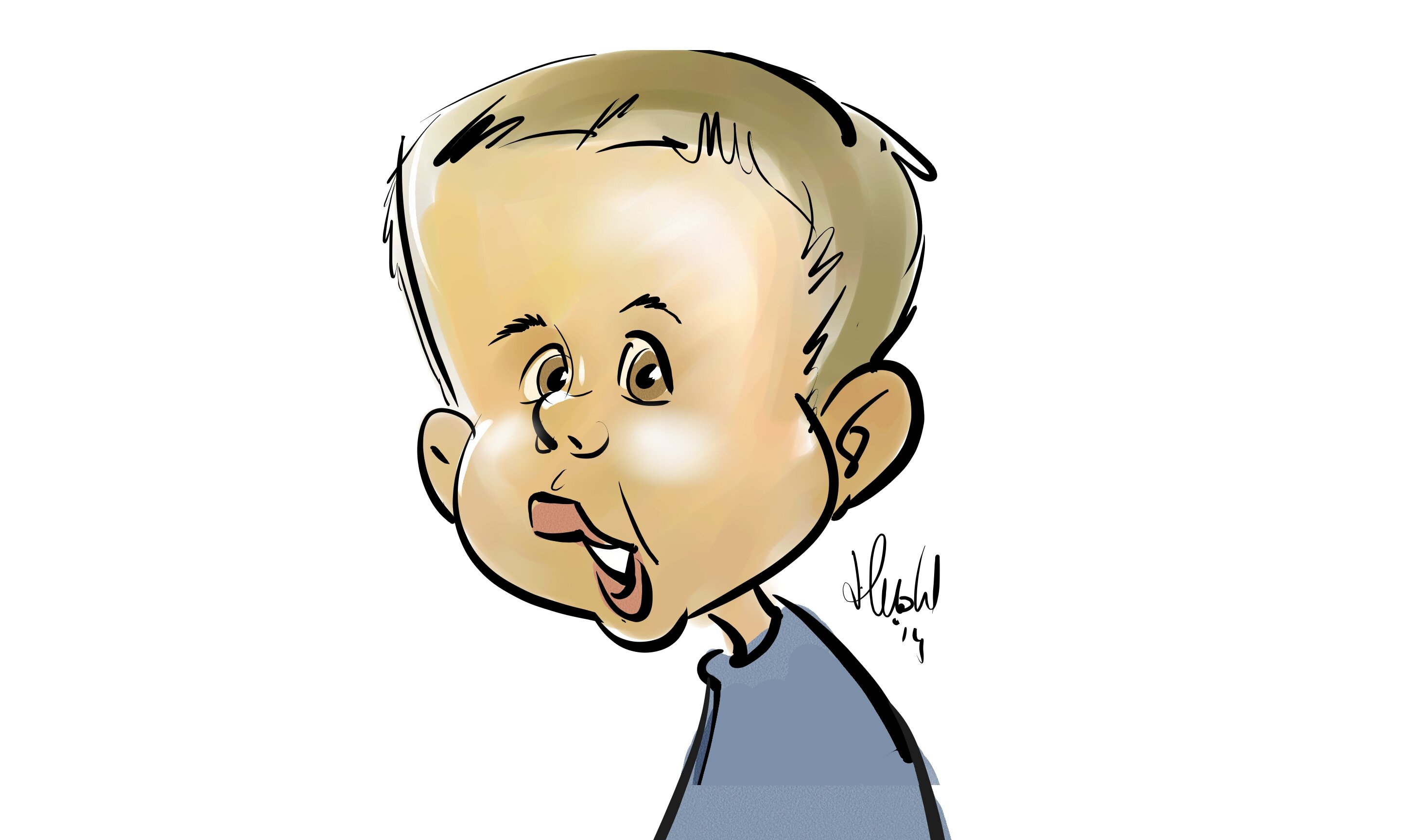 Caricatures Birthday Jochem 35 ans