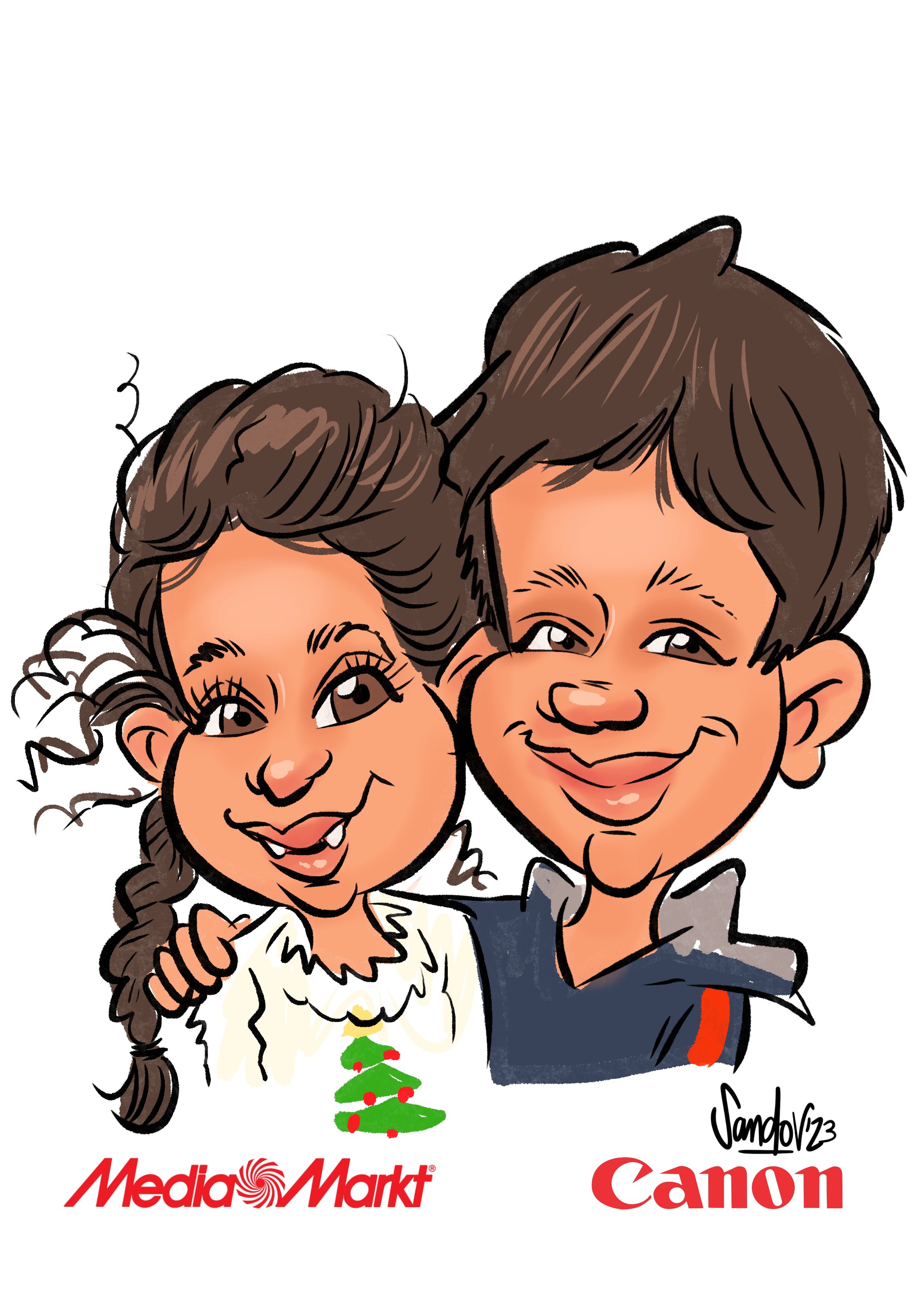 MediaMarkt - Westfield Mall des Pays-Bas - Noël 2023