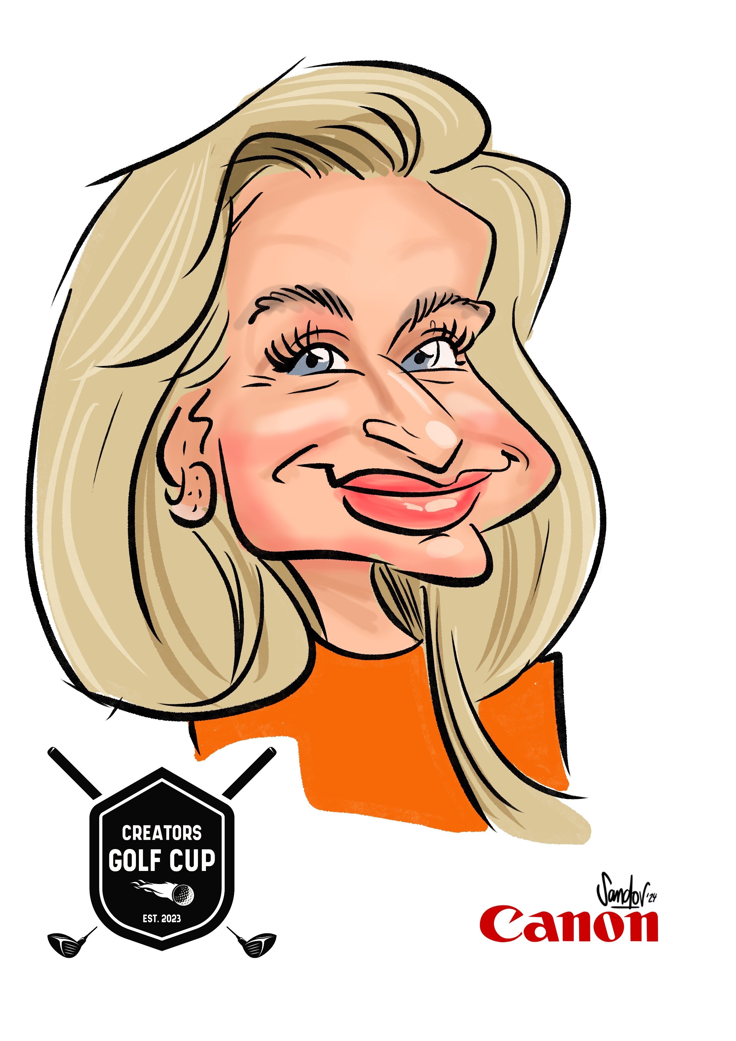 Coupe de golf des créateurs par Sandor