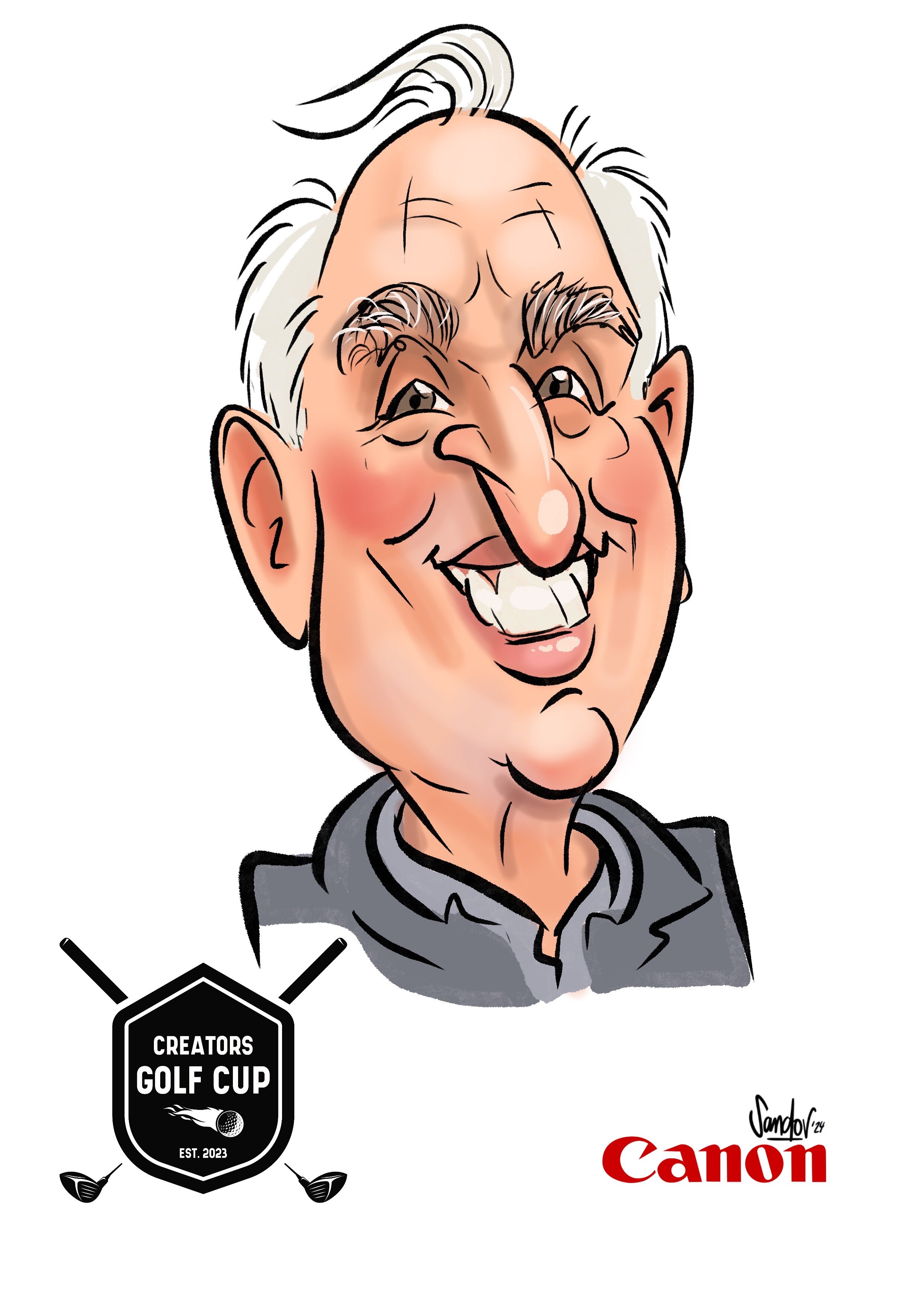 Coupe de golf des créateurs par Sandor